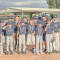 Members of the league champion Tigers pose following their 4-1 win over the Dodgers Friday night in the Major League title game. Pictured are (back row, l-r) Coach Nicc Crosby, Hank Griffin, Austin Grandalen, Hayden Harshman, Jace Grant, Logan Timpany, Coach Timpany, Taysom Butler, Canyon Weinand, Coach Wild Bill Sheckler, (front row) Jamen Crosby, Spencer Walker, Hawk Hecker, Gus Guccion, Thayne Walker and Asher Leonhardt. Courtesy photo