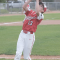 Lovell Mustang Mac Morgan sets up under a fly ball during a game earlier this season. The Mustangs will next play at home on Monday, July 13, hosting Arapahoe High School. Seth Romsa