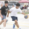 Joaquin Scheeler drives against Reigoberto Romero. David Peck