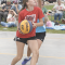 Kashi Collins works inside during a game at the tournament Friday. David Peck