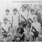 Members of the 1971 Wyoming Class B state track and field championship team are (back row, l-r) Kim Wilson, Don Strom, Rick Gilmore, Tony Frost, (front row) Roy Strom, Coach Jim Hannahan and Frank Hinckley. File photo