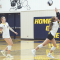 Rocky Mountain’s Kaysie Cooley reaches to keep the ball in play during last Saturday’s matchup against Greybull during the 2A Western Wyoming Volleyball Challenge two-day tournament at Greybull High School. Lisa Kunkel