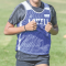 Lovell eighth-grade runner Treleah Two Two looks determined as she picks up the pace while racing at the Foster Gulch Golf Course last week. David Peck