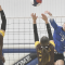 Avery Walker goes for the kill. Rocky’s Bailey Gifford and Leah Haslem attempt the block. David Peck Avery Walker goes for the kill. Rocky’s Bailey Gifford and Leah Haslem attempt the block. David Peck