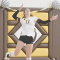 Charlee Welling serves at Saturday’s match against Wind River. Sherry Snell