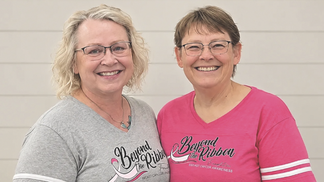 Stacey Atkinson (left) and Brenda Nelson have worked side by side for the past six years to raise awareness and support of the unmet needs of cancer patients and their families. Courtesy photo